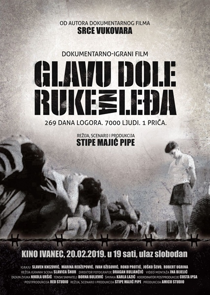 Projekcija filma "Glavu dole, ruke na leđa"